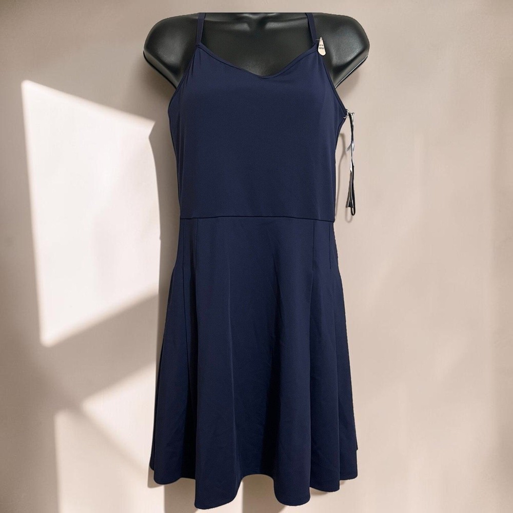 Tommy Bahama Tennis Dress New Navy Built In Shorts Active Golf Athleisure